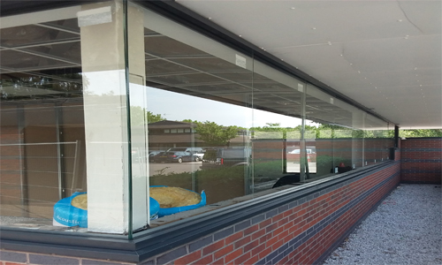 Slim sightlines more glazing options